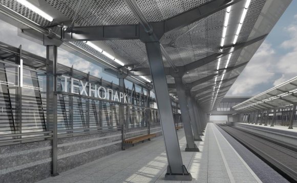 Станцию метро Технопарк