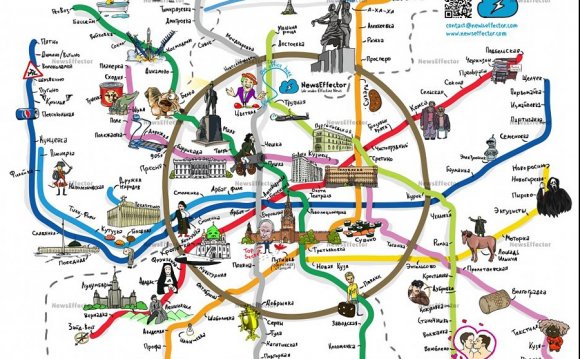 Moscow Subway Map